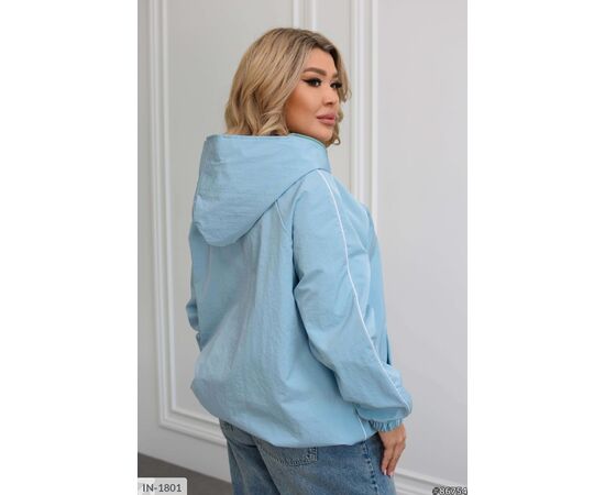 Фотография Ветровка женская большого размера р.46-48;50-52;54-56;58-60 (5цв) "VLADA" купить недорого от прямого поставщика, изображение 5