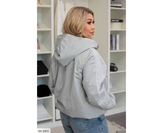 Фотография Ветровка женская большого размера р.46-48;50-52;54-56;58-60 (5цв) "VLADA" купить недорого от прямого поставщика, изображение 10