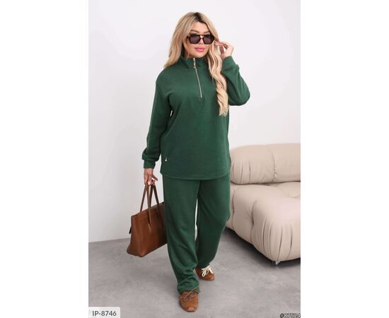 Фотография Костюм двойка женский большие размеры р.50-52;54-56;58-60;62-64 (4цв) "VLADA" купить недорого от прямого поставщика, изображение 9