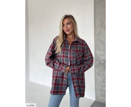 Жіноча фланелева сорочка р.УНИВЕРСАЛЬНЫЙ "ANNABELLE" купити недорого від прямого постачальника, зображення 4