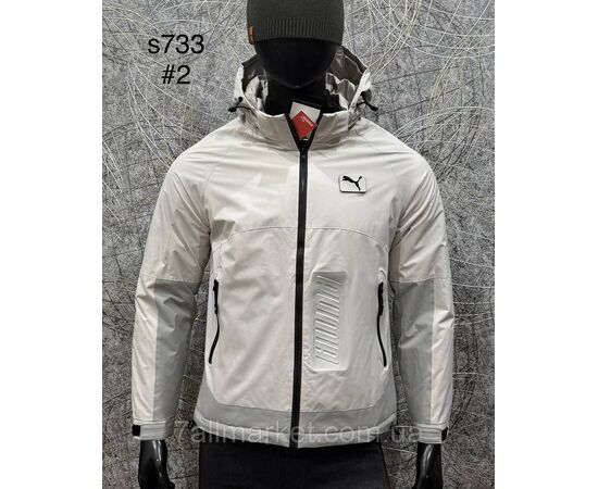 Куртка чоловіча демісезонна розміри L-4XL (5 кв) "PROSTOMEN" недорого від прямого постачальника, зображення 5