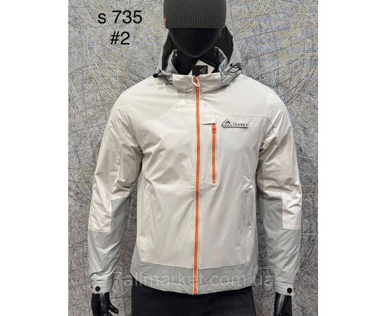 Куртка чоловіча демісезонна розміри L-4XL (4 кв) "PROSTOMEN" недорого від прямого постачальника, зображення 2