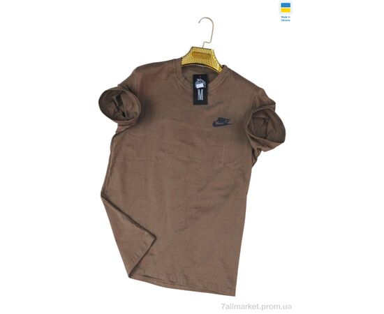 Футболка чоловіча Літо 082NK кірпіч (4 шт. р.сіткаM-2XL) "Sport style" недорого оптом від прямого постачальника, зображення 2