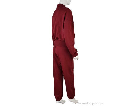 Фотография Спортивный костюм женский Весна/осень 4175 bordo (3 шт. р.сетка S-L) "Мир" недорого оптом от прямого поставщика, изображение 2