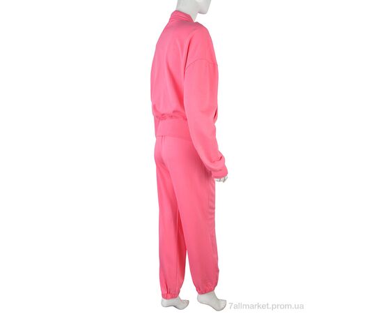 Фотография Спортивный костюм женский Весна/осень 4175 pink (3 шт. р.сетка S-L) "Мир" недорого оптом от прямого поставщика, изображение 2