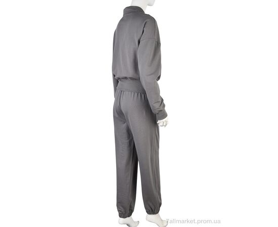Фотография Спортивный костюм женский Весна/осень 4175 grey (3 шт. р.сетка S-L) "Мир" недорого оптом от прямого поставщика, изображение 2