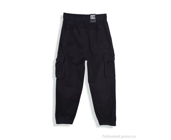 Штани дитячі Весна/осінь 4296-BR1925-1 black (6 шт. р.сітка30-35) "Мир" недорого оптом від прямого постачальника, зображення 2