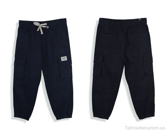 Штани дитячі Весна/осінь 4296-BR8801-1 black (6 шт. р.сітка30-35) "Мир" недорого оптом від прямого постачальника, зображення 3