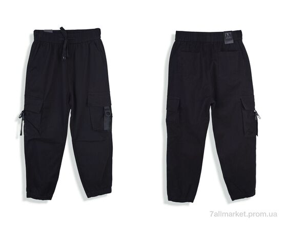 Штани дитячі Весна/осінь 4296-BR1921 black (6 шт. р.сітка30-35) "Pryama Vigoda" недорого оптом від прямого постачальника, зображення 3