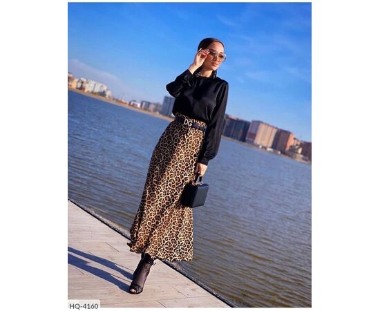 Фотография Юбка женская БАТАЛ р.46-48;50-52;54-56;58-60 (3цв) "VLADA" купить недорого от прямого поставщика, изображение 2