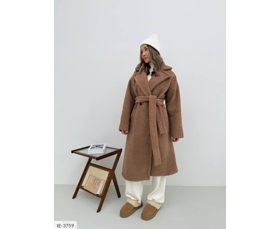 Жіноче зимове пальто на хутрі БАТАЛ р.48-52 (5кол.) "ANNABELLE" купити недорого від прямого постачальника, зображення 4