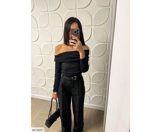 Жіночі брюки костюмка р.S-M;M-L (6кол.) "ANNVER" купити недорого від прямого постачальника, зображення 12