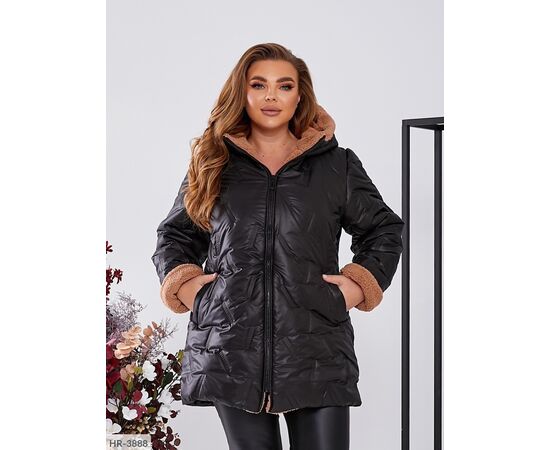 Жіноча куртка плащівка р.50-52;54-56;58-60;62-64 (3кол.) "LETTI" купити недорого від прямого постачальника, зображення 6