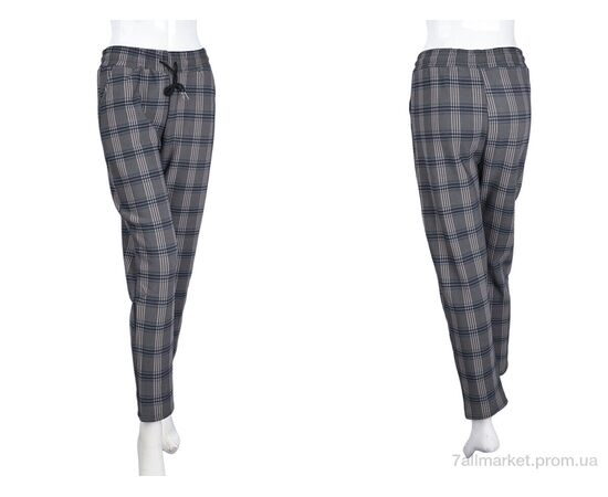 Фотография Женские брюки Зима 3826-001-1-2 d.grey (5 шт. р.сетка 4XL-8XL) "Мир" недорого оптом от прямого поставщика, изображение 3