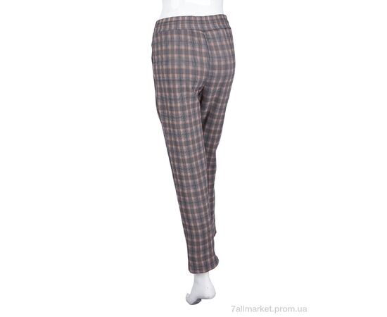 Фотография Женские брюки Зима 3826-001-4-3 brown (5 шт. р.сетка 4XL-8XL) "Мир" недорого оптом от прямого поставщика, изображение 2
