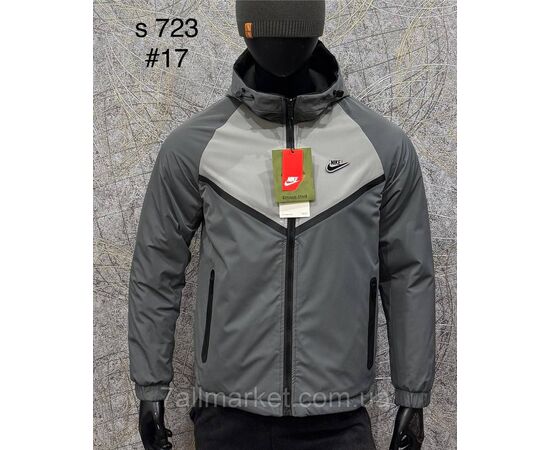 Куртка чоловіча демісезонна/двостороння розміри L-4XL (4 кв) "PROSTOMEN" недорого від прямого постачальника, зображення 5