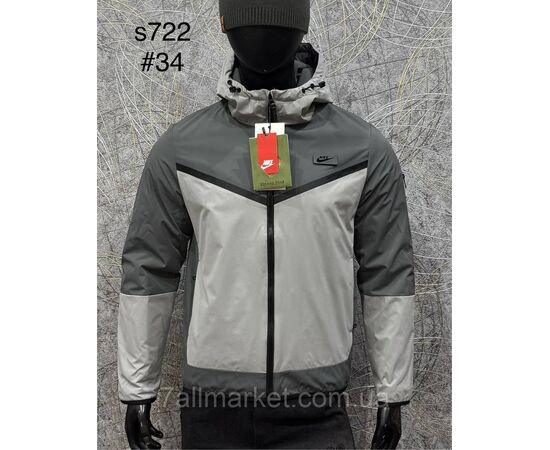 Куртка чоловіча демісезонна розміри L-4XL (4 кв) "PROSTOMEN" недорого від прямого постачальника, зображення 4