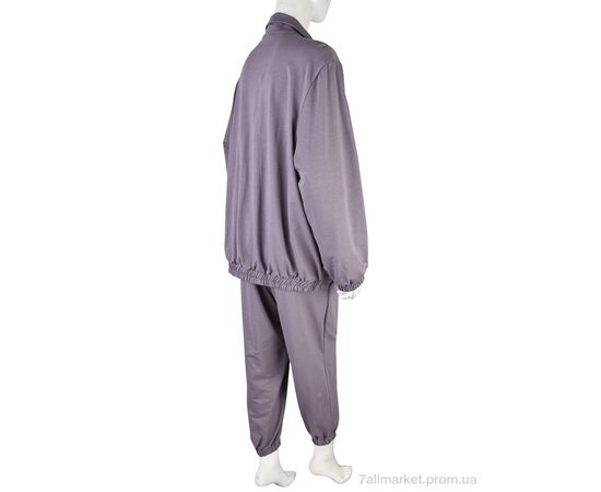 Фотография Спортивный костюм женский Весна/осень 4011-373 grey (3 шт. р.сетка XL-3XL) "Pryama Vigoda" недорого оптом от прямого поставщика, изображение 2