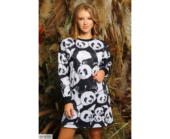 Трикотажне жіноче плаття р.42-44;46-48;46-48  "VLADA" купити недорого від прямого постачальника, зображення 2