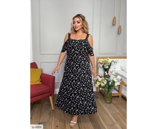 Сарафан жіночий софт великого розміру р.46-48;50-52;54-56;58-60 (3кол.) "VLADA" купити недорого від прямого постачальника, зображення 2