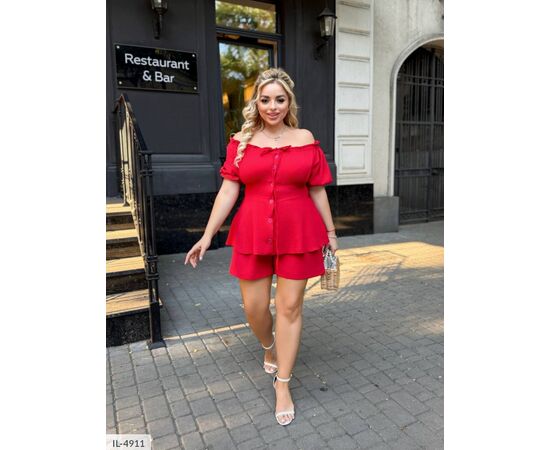 Костюм двійка жіночий великі розміри р.50-52;54-56;58-60 (5кол.) "VLADA" купити недорого від прямого постачальника, зображення 9