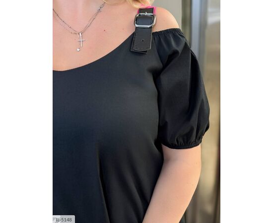 Сукня жіноча напівбатальна бавовна р.46-48;50-52;54-56;58-60 (4кол.) "VLADA" купити недорого від прямого постачальника, зображення 4