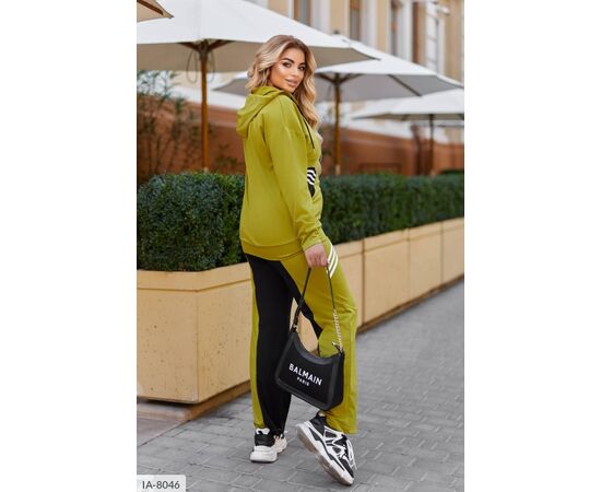 Фотография Женский костюм кофта с брюками на резнике большие размеры р.46-48;50-52;54-56;58-60;62-64 (3цв) "VLADA" купить недорого от прямого поставщика, изображение 15