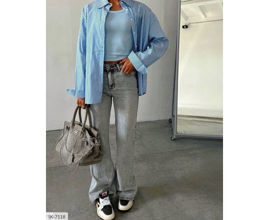 Жіноча сорочка р.S-L (2кол.) "ANNVER" купити недорого від прямого постачальника, зображення 4