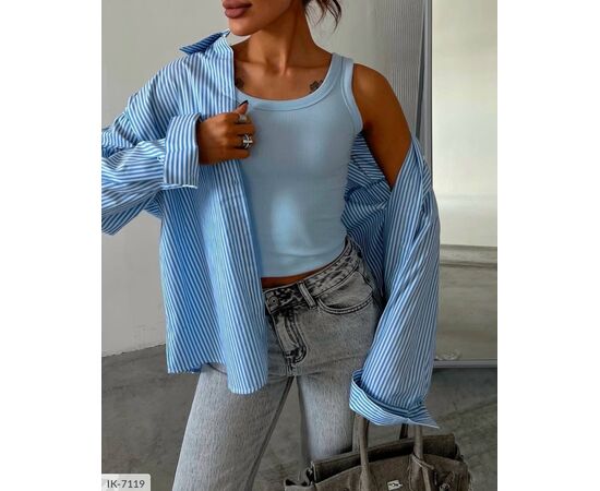 Жіноча сорочка р.S-L (2кол.) "ANNVER" купити недорого від прямого постачальника, зображення 5