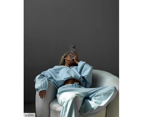 Прогулянковий костюм жіночий р.S-M;M-L (3кол.) "ANNVER" купити недорого від прямого постачальника, зображення 8