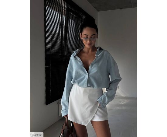 Жіночі стильні шорти р.S-M;M-L (4кол.) "ANNVER" купити недорого від прямого постачальника, зображення 8