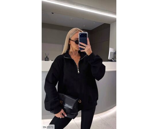 Фотография Худи женское р.S-M;M-L "ANNVER" купить недорого от прямого поставщика, изображение 3