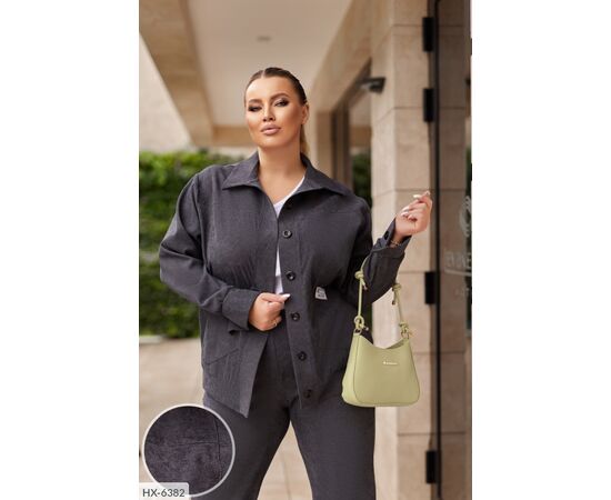 Фотография Костюм брючный женский большие размеры р.50-52;54-56;58-60;62-64 (7цв) "LETTI" купить недорого от прямого поставщика, изображение 9