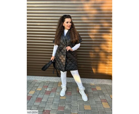 Жіноча куртка плащівка на синтепоні р.46-48;50-52;54-56;58-60 (4кол.) "VLADA" купити недорого від прямого постачальника, зображення 3