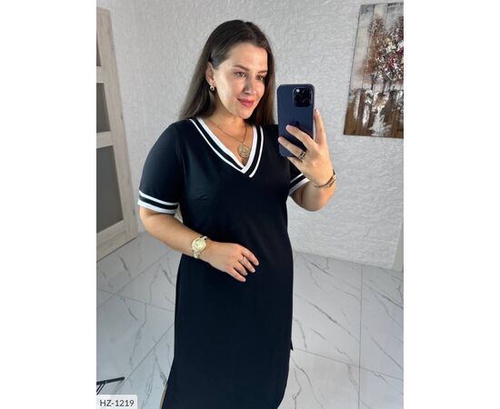 Жіноча сукня БАТАЛ р.46-48;50-52;54-56;58-60 "VLADA" купити недорого від прямого постачальника, зображення 2