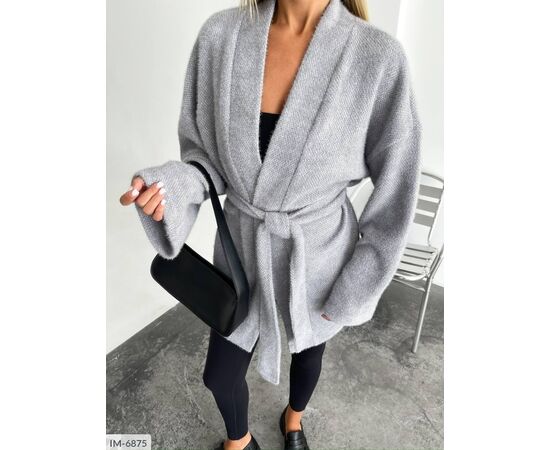 Фотография Женский ангоровый кардиган БАТАЛ р.42-52 (5цв) "ANNABELLE" купить недорого от прямого поставщика, изображение 12