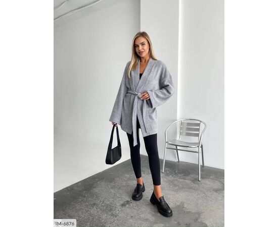 Фотография Женский ангоровый кардиган БАТАЛ р.42-52 (5цв) "ANNABELLE" купить недорого от прямого поставщика, изображение 11