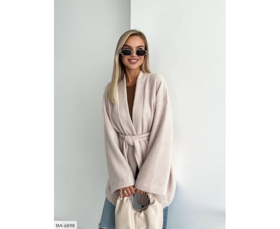 Фотография Женский ангоровый кардиган БАТАЛ р.42-52 (5цв) "ANNABELLE" купить недорого от прямого поставщика, изображение 7