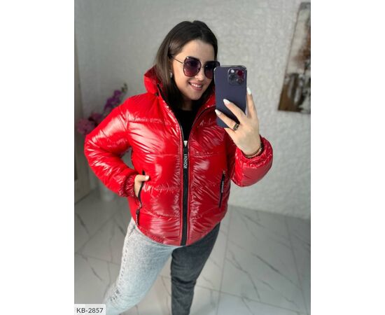 Жіноча куртка плащівка на синтепоні р.42-44;46-48 "VLADA" купити недорого від прямого постачальника, зображення 7