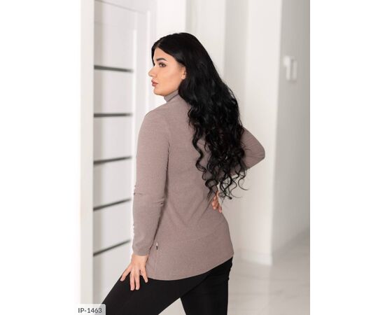 Фотография Женский гольф большого размера р.50-52;54-56;58-60;62-64 (6цв) "LETTI" купить недорого от прямого поставщика, изображение 2