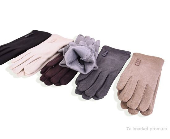 Фотография Перчатки женские Зима DC5 mix (12 шт. р.сетка 6,5-8,5) "KUINH" недорого оптом от прямого поставщика, изображение 2