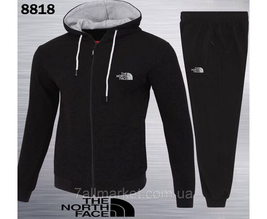 Спортивний чоловічий костюм на блискавці Норт Фейс розміри S-2XL (3кв) "REMAIN" недорого від прямого постачальника, зображення 2