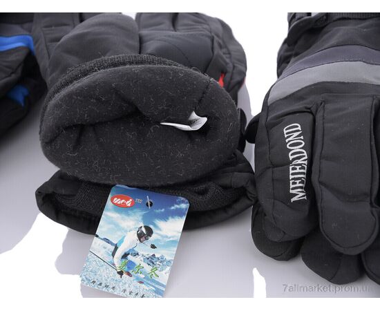 Фотография Перчатки мужские Зима A21 mix (12 шт. р.сетка One size) "KUINH" недорого оптом от прямого поставщика, изображение 2