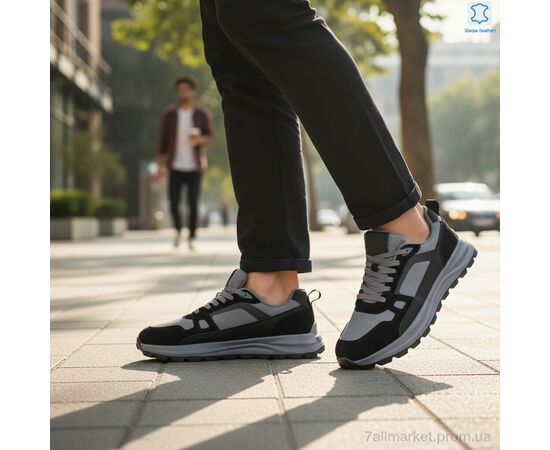 Фотография Кроссовки мужские модные Весна/осень 2661-1 (6 пар р.46-48) "Kulada-UCSS-MD" недорого оптом от прямого поставщика, изображение 2