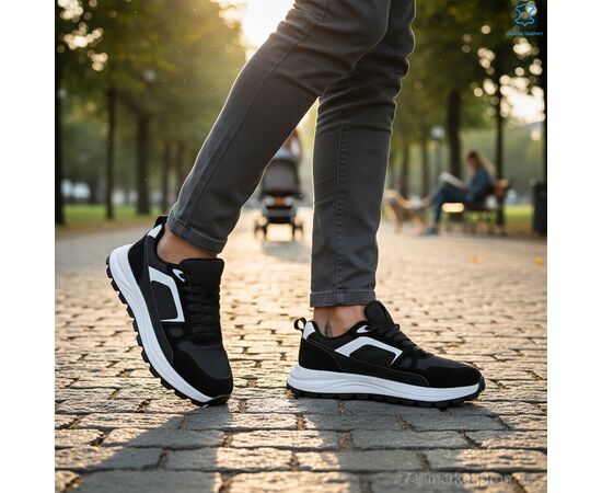 Фотография Кроссовки мужские модные Весна/осень 2661-3 (6 пар р.46-48) "Kulada-UCSS-MD" недорого оптом от прямого поставщика, изображение 3