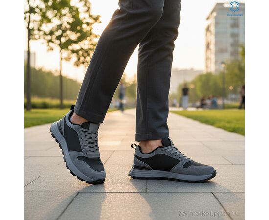 Фотография Кроссовки мужские модные Весна/осень 2663-5 (6 пар р.46-48) "Kulada-UCSS-MD" недорого оптом от прямого поставщика, изображение 2