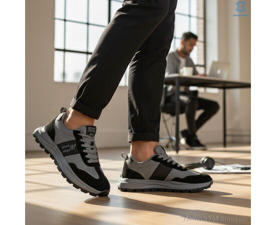 Фотография Кроссовки мужские модные Весна/осень 2665-4 (6 пар р.46-48) "Kulada-UCSS-MD" недорого оптом от прямого поставщика, изображение 2