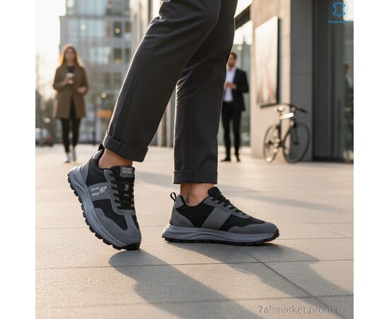 Фотография Кроссовки мужские модные Весна/осень 2665-5 (6 пар р.46-48) "Kulada-UCSS-MD" недорого оптом от прямого поставщика, изображение 2