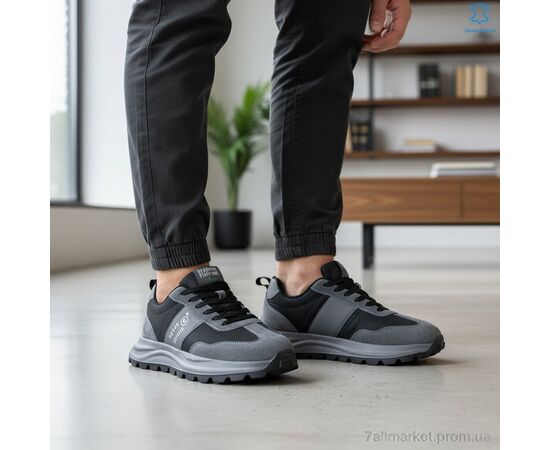 Фотография Кроссовки мужские модные Весна/осень 2665-5 (6 пар р.46-48) "Kulada-UCSS-MD" недорого оптом от прямого поставщика, изображение 3