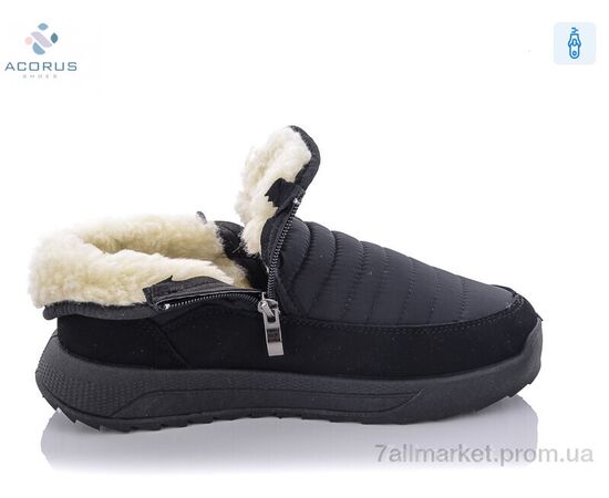 Дутики жіночі утеплені Зима 3703 (6 пар р.37-42) "Acorus" недорого оптом від прямого постачальника, зображення 2